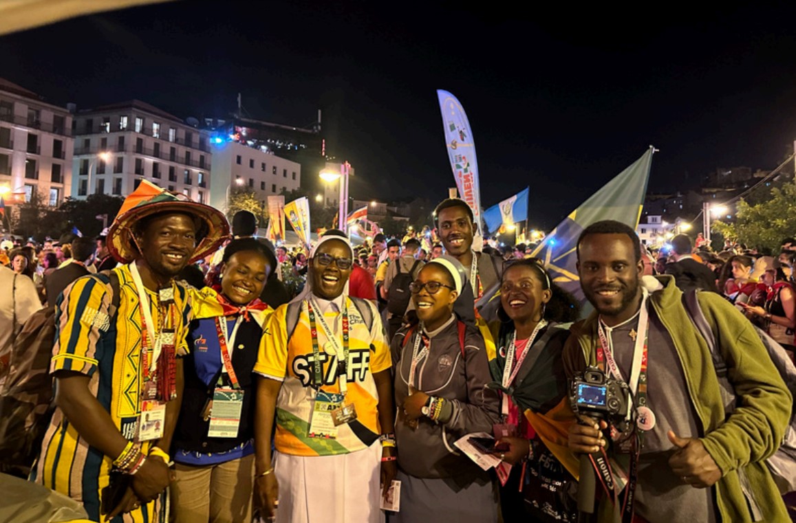 Young African Catholic digital faith influencers