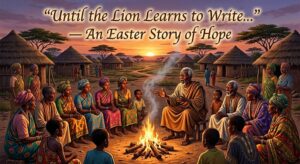 “Until the Lion Learns to Write…” — An Easter Story of Hope